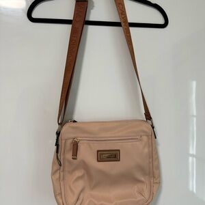 Calvin Klein Nylon Messenger Crossbody Bag